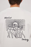 BlasCut Society Beyaz Erkek T-shirt - BlasCut -Yaz Modası